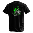 Skull Green Crew - Camiseta Premium - HQT