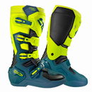 Bota Sidi Crossair Petrol/Yellow Fluo – Alta Performance para Motocross e Enduro