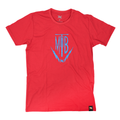 Camiseta Mattos Racing MTB Vermelha – Conforto e Performance para Ciclismo e Trilha