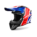 Capacete Airoh Aviator Ace 2 Proud Blue/Red Gloss – Off Road Premium Leve Alta Performance