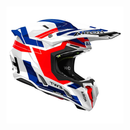Capacete Airoh Twist 3 Dynasty Blue/Red Gloss – Capacete para Motocross, Enduro e Off-Road