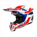 Capacete Airoh Twist 3 Dynasty Blue/Red Gloss – Capacete para Motocross, Enduro e Off-Road