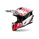 Capacete Airoh Twist 3 Thunder Original Motocross Trilha Off Road Leve e Resistente