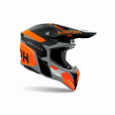 Capacete Airoh Wraap Conquer Orange Matt – Capacete para Motocross, Enduro e Off-Road