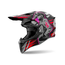 Capacete Airoh Wraap Cyber – Off Road Motocross Leve e Resistente com Alta Ventilação