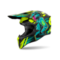 Capacete Airoh Wraap Cyber – Off Road Motocross Leve e Resistente com Alta Ventilação