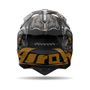 Capacete Airoh Wraap Cyborg Matt – Off Road Motocross Leve e Resistente