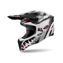 Capacete Airoh Wraap Cyborg Matt – Off Road Motocross Leve e Resistente