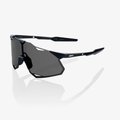 Óculos 100% Hypercraft SQ Matte Black com Lente Smoke – Ultraleve, Alta Performance e Proteção UV400