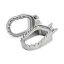 Pedaleira Shark Honda CR 125/250 e CRF-X/R 250/450 – Inox