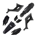 Kit Plástico EVO Honda CRF 250F Preto com Grade de Proteção Lateral