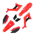 Kit Plástico EVO Honda CRF 250F Preto com Grade de Proteção Lateral