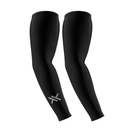 Manguito Mattos Racing Preto – Proteção UV e Conforto para Ciclismo, MTB e Esportes