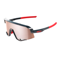 Óculos 100% Slendale Hiper Crimson Silver Mirror – Alta Performance, Estilo Esportivo e Proteção UV400