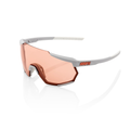 Óculos 100% Racetrap Matte Washed Out com Lente Persimmon – Alta Performance e Proteção UV400