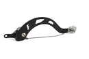 Pedal de Freio Aço Carbono Ponta Retrátil Preto - Foco Racing