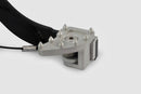 Pedal de Freio Aço Carbono Ponta Retrátil Preto - Foco Racing